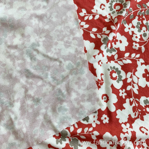 Printing Custom Floral jersey fabric Fabric For Sewing